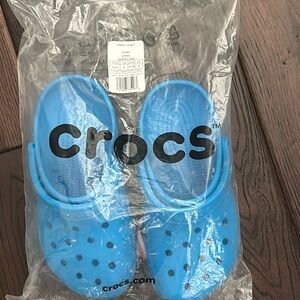 Classic clog kids size j5 color ocean